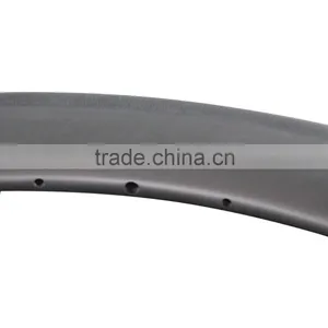 56mm Clincher Carbon Wheel Rim 27mm Width Road Bike Rims W56C thumbnail-3