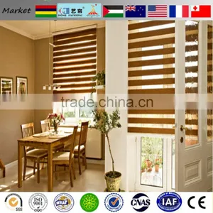 New Indoor Home Window Day Night Zebra Roller Blinds /Zebra Roller Shades/Zebra Curtain From China thumbnail-1