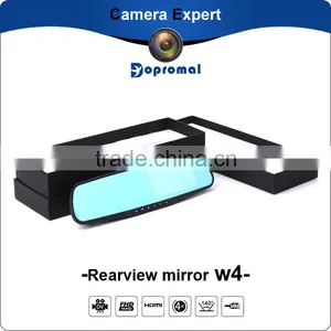 Hd Dual Lens Car Dvr Rearview Mirror Camera,car Rear View Mirror Monitor thumbnail-6