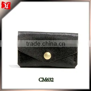 Top Quality Waxed Cording With Two Slot Pocket Business Card Holder thumbnail-1