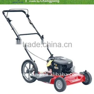 22" Hand Push Gasoline Lawnmower With SIDE DISCHARGE Grass Cutter and Garden Tools (CJ22TZWB60) thumbnail-1