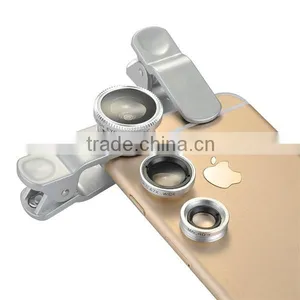 Phone Premium Fish Eye Lens 3 in One Lens thumbnail-1