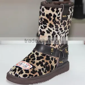 2016 HFUGG Fashion Leopard Ankle Classical Winter Snow Boots thumbnail-1