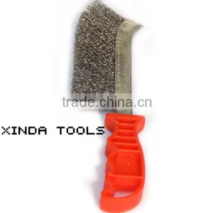 Steel Wire Brush With Plastic Handle,wire Brush,steel Wire Snow Sweeper Brush thumbnail-6