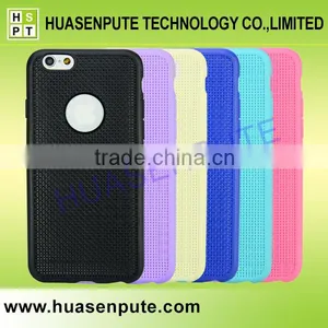 Light and Handy Ventilate TPU Cell Phone Back Cover for Iphone 6 thumbnail-2
