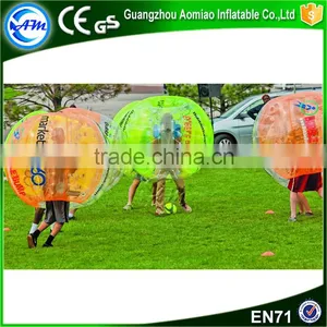 2016 Hot Half TPU Soccer Bubble Ball,inflatable Knocker Ball for Sale thumbnail-3