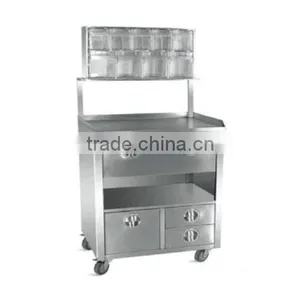 STM - 260 Anesthesia Trolley Stainless Steel Furniture , Hospital Fourniture thumbnail-1