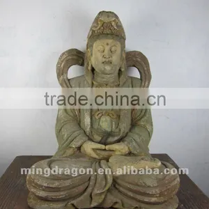 Chinese Antique Furniture Shanxi Wood Buddha thumbnail-1