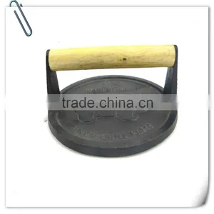 Cast Iron Meat Press/cast Iron Bacon Press thumbnail-1