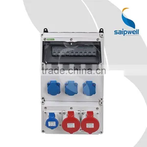 SAIP/SAIPWELL High Quality Waterproof Socket Box Power Distribution Enclosure thumbnail-1