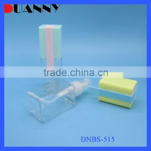 Luxury Packaging Plastic Spray Cosmetic Bottle Cosmetic Cream Jar Pet Cream Cosmetic Bottle With Pump And Cap thumbnail-2