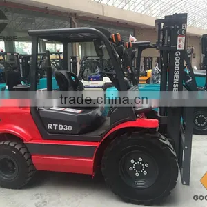 Original Made in China Supplier Forklift 2.5 Ton Rough Terrain Forklift Trucks for Sale thumbnail-3