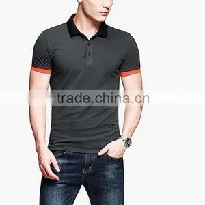 Customized Hot Sell Men's Embroidered Polo Shirts Logo thumbnail-2