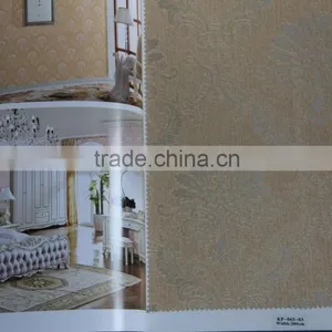 FOB.Shanghai Jacquard Textile Wallcloth Wallfabric thumbnail-2