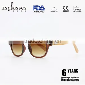 Custom Your Own Sunglasses Piastic and Bamboo Sunglasses 2016 Supplier's Choice thumbnail-1