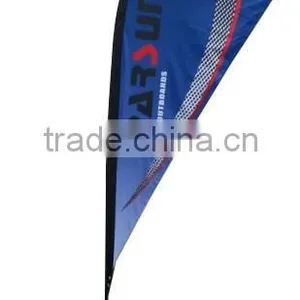 3.4m Beach Flag Pole Stand Flag Flagpole Fibreglass Rod thumbnail-2