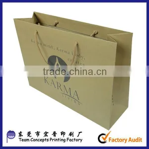 Custom Printed Recycled Brown Kraft Paper Bakery Bag thumbnail-1