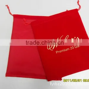 Customized Velvet Bags and Pouches With Falp,hot Stampinglogo thumbnail-4