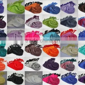 Flower Floral Prints Pashmina Scarves Wholesale thumbnail-1
