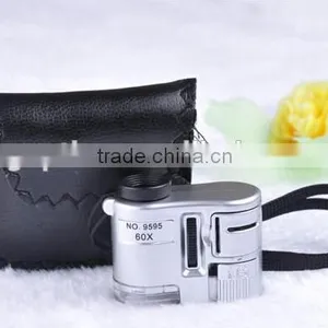 60x Mini Pocket Microscope With Led and UV Lamp thumbnail-5
