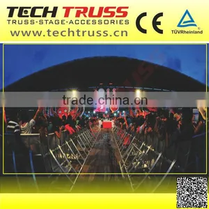 S-BAR01 Professional Straight Crowd Steel Barrier for Concert Event. thumbnail-6