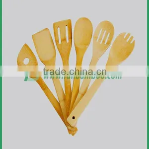 FB1-5075 Bamboo Kitchen Utensil Set, Bamboo Kitchen Utensils thumbnail-2