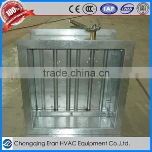 Plenum Galvanized Steel Manual Air Vent Diffuser Damper in Hvac thumbnail-1