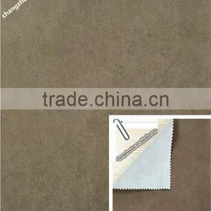 100%Poly Dirt-proof Brown Microfiber Sofa Fabric thumbnail-1
