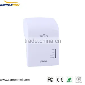 AC750 11ac 750Mbps 2.4Ghz & 5Ghz Dual Band WiFi Repeater /WiFi Extender / Access Point / Wireless Router thumbnail-1