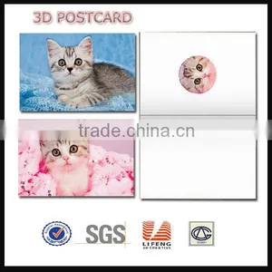 3D Postcard,3D Postcard,plastic Postcard thumbnail-1