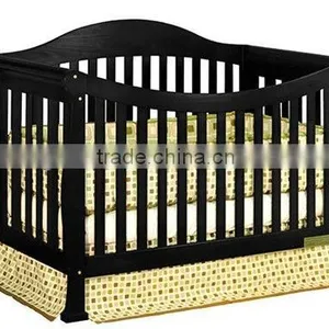XN-LINK-B02 Wooden Foldable Baby Cot thumbnail-1
