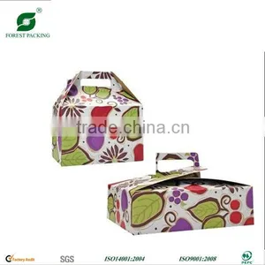 CUSTOMIZED WHOLESALE LOGO CUPCAKE BOX thumbnail-1