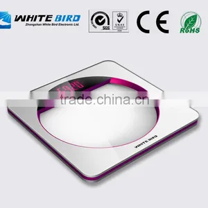 BG-304 LED Display Tempered Glass Digital Unique Electric Bathroom Scales thumbnail-1