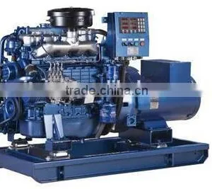 Weichai WP2/WP3 12kw-30kw Marine Diesel Generator Genset thumbnail-1