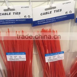 Hot Sales Nylon Cable Ties /zip Ties 4*100 for UL SGS thumbnail-5