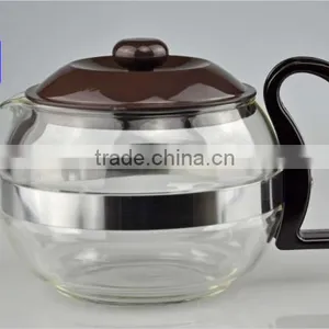 New Arrival Borosilicate Glass,heated Directly on Fire Tea Pot Set 600ml/1000ml/1200ml thumbnail-3