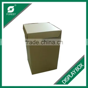 FLAT PACK CORRUGATED DISPLAY CARTONS WITH HANDLES PLAIN FURNITURE MOVING BOXES WITH CUSTOM PRINT thumbnail-4