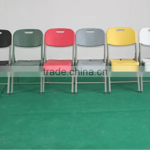 Colorful Useful Plastic Folding Chair thumbnail-3