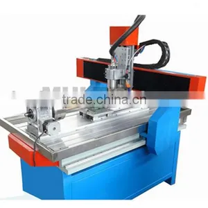 600*900*100 Cnc Router With Rotary Axis Engrave Cylinder thumbnail-1