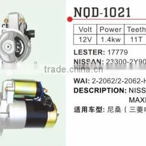 Auto Starter Motor for Maxima Lester 17779 23300-2Y900 23300-5Y710 2-2062-HI thumbnail-1