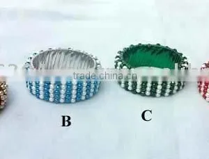 Crystal Napkin Ring, Fancy Napkin Ring for Table Decoration thumbnail-1