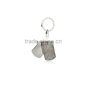 Rectangle Shaped Metal Photo Frame Key Chain thumbnail-1