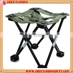 Custom LOGO Outdoor Portable Metal Solid Stool for Fishing thumbnail-3