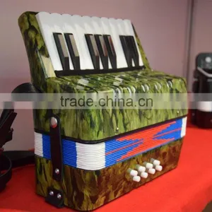 Good Quality New Hot 17-Key 8 Bass Kids Children Mini Small Accordion Educational Musical Instrument Toy Great Gift thumbnail-2