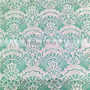 White Color Luxury African Voile Lace Fabric for Garment Accessories TH-8851 thumbnail-6