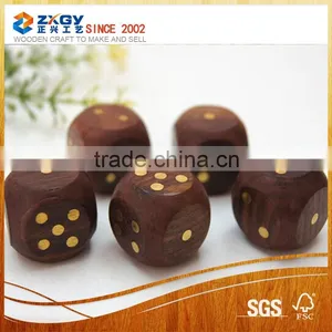 30mm Customed Wood Letter Dice With English Prayers thumbnail-1