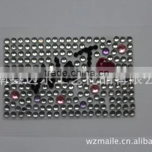 Mobile Phone Bling Crystal Diamond Sticker Rhinestone Acrylic Sticker Multi-style/acrylic Sticker thumbnail-1
