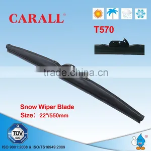 T570 Car Accessories Stainless Steel Frame Windshield Winter Snow Wiper Blade thumbnail-4