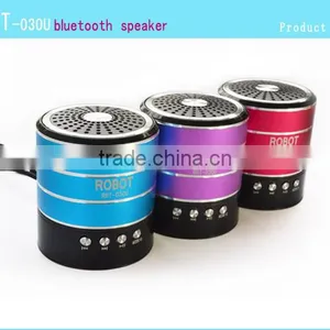 Robot-030u Portable Bluetooth Speaker,,mini TF Card Speaker,with USB Dicsks,fm Radio,speaker Bluetooth thumbnail-3
