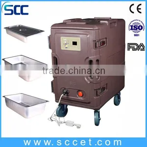 Power Supply Ktchen Meal Warming Cabinet Restaurant Food Warmer Cart With FDA thumbnail-1